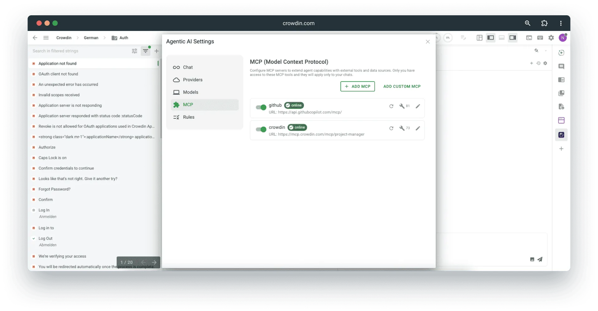 MCP Configuration