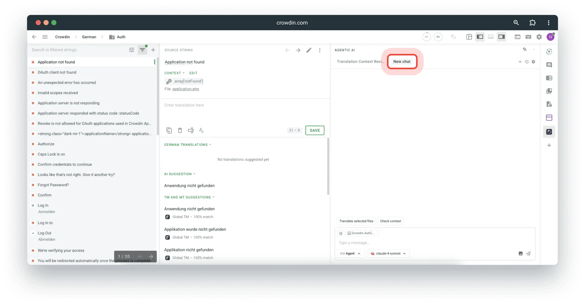 Multi-Tab Interface