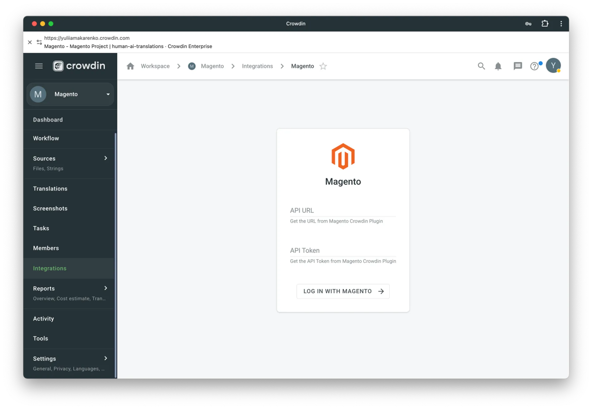 Adobe Commerce (Magento) localization with Crowdin