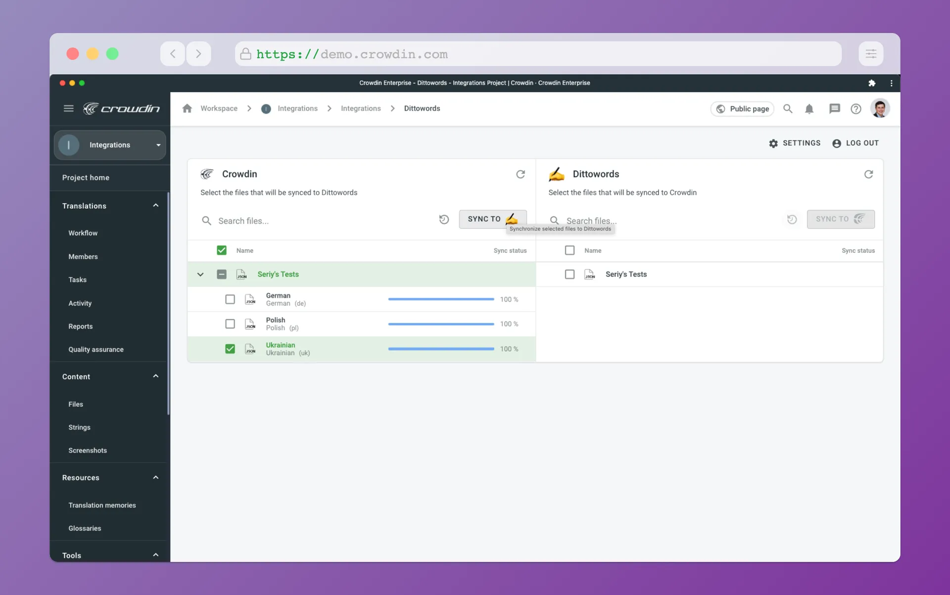 Screenshot