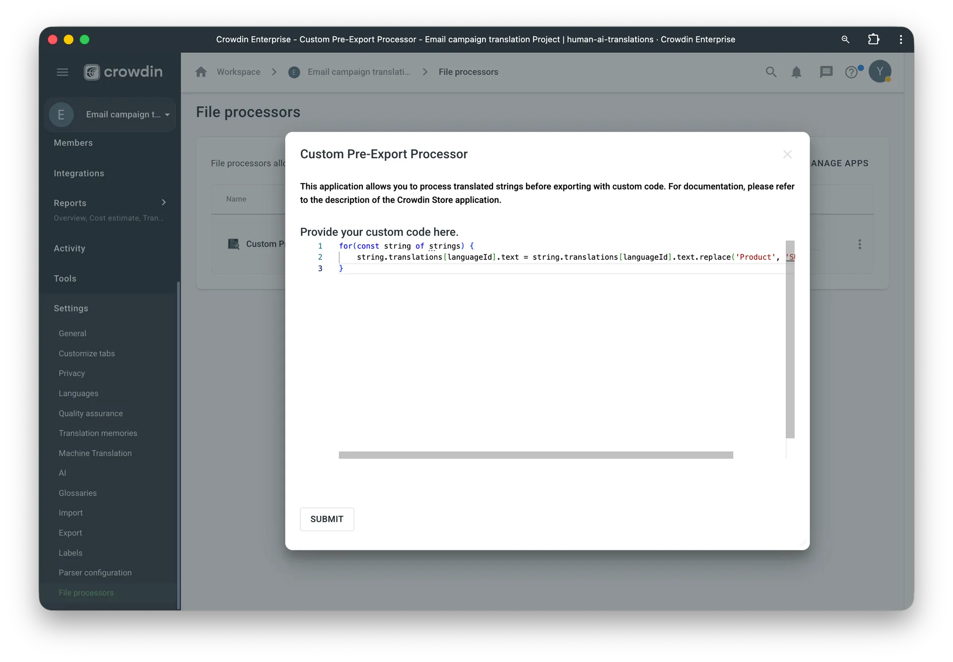 Screenshot