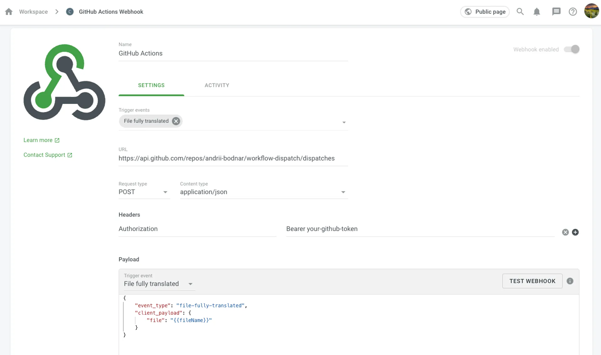 Screenshot