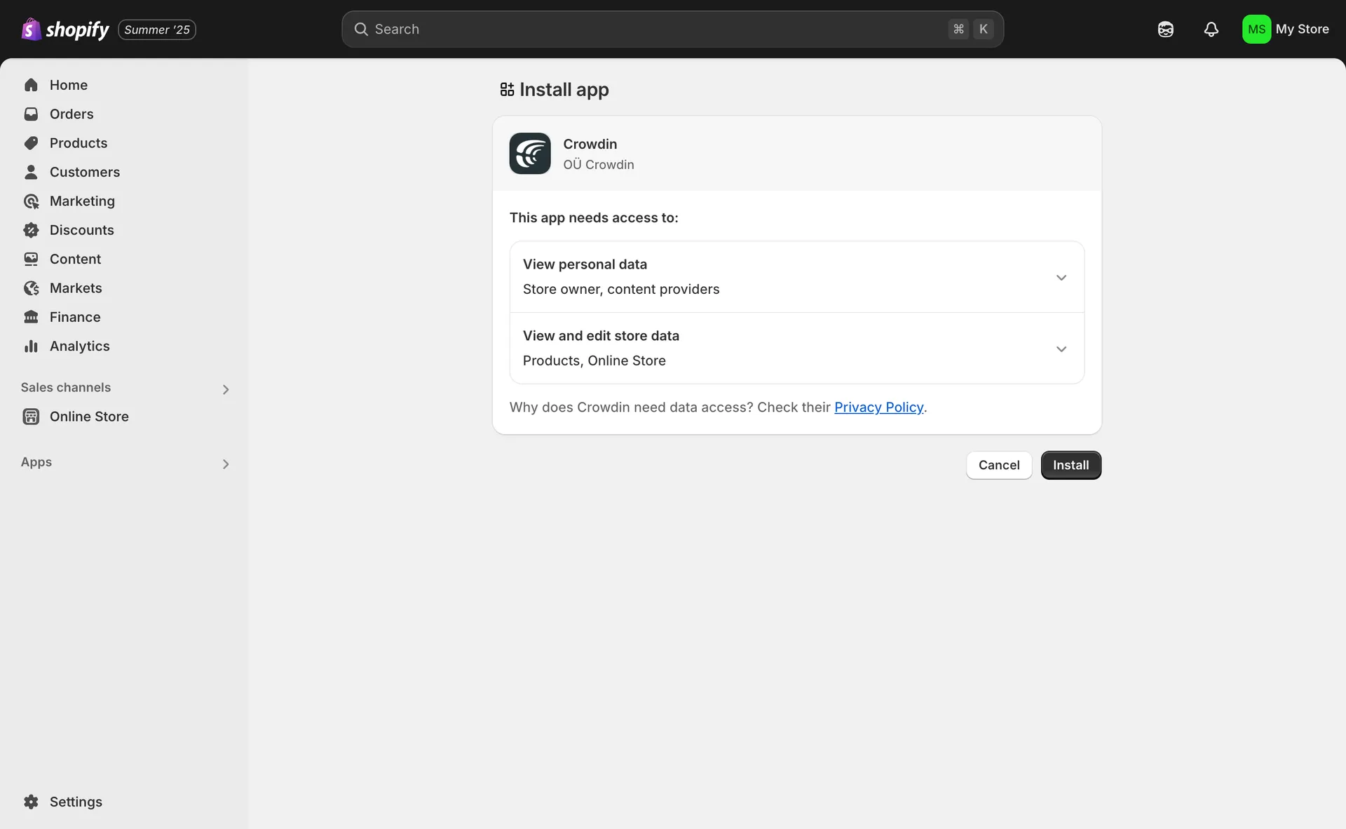 Screenshot