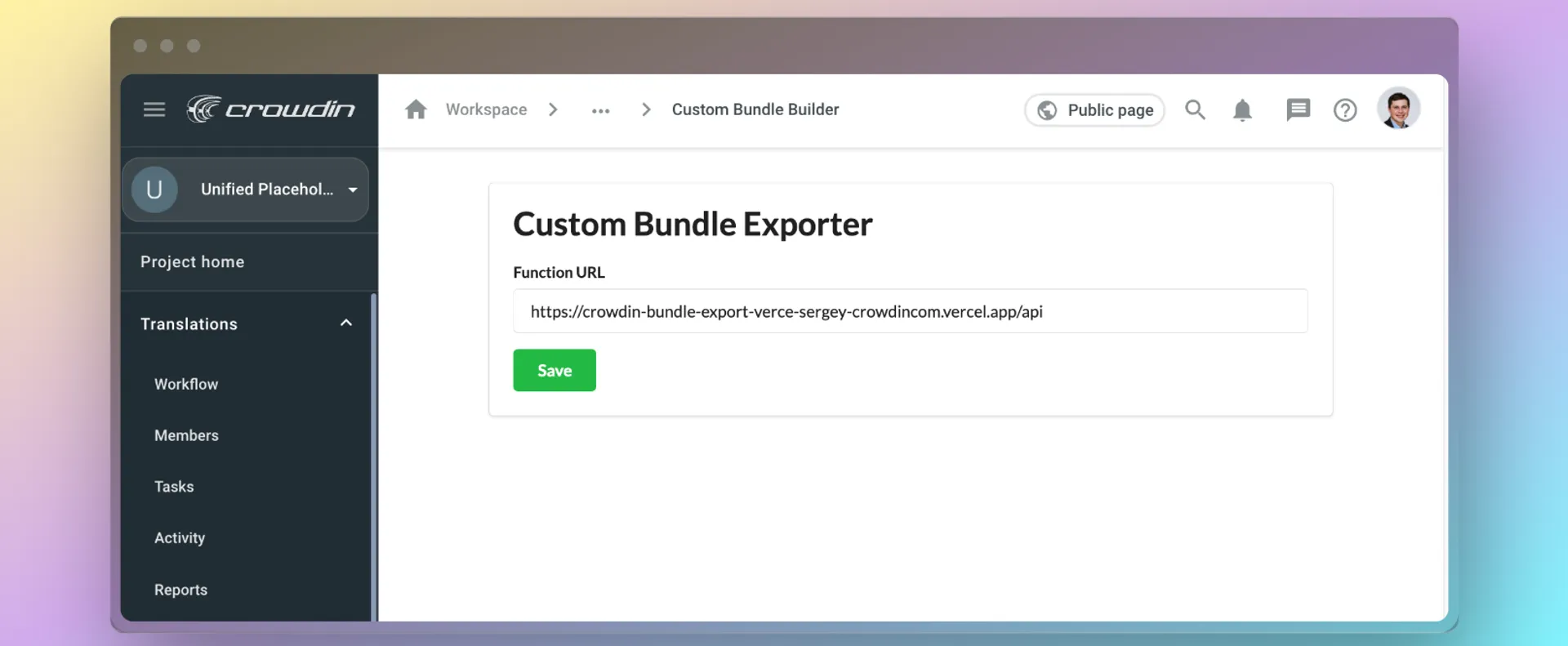 Bundle Builder