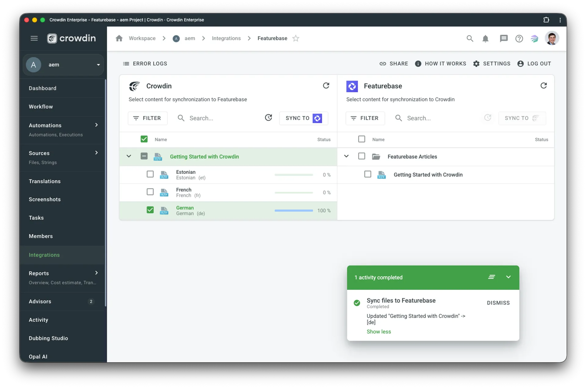 Screenshot
